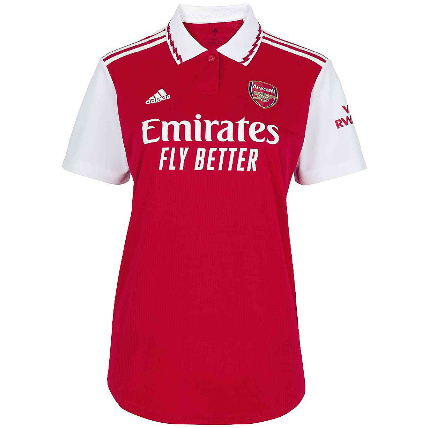 2022/23 Womens adidas Arsenal Home Jersey - SoccerPro