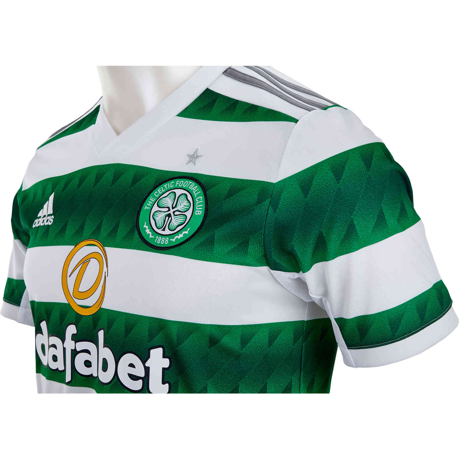 Adidas 2022-23 Celtic FC Jersey Aeroready White Green Silver Mens Size XL  HA5444