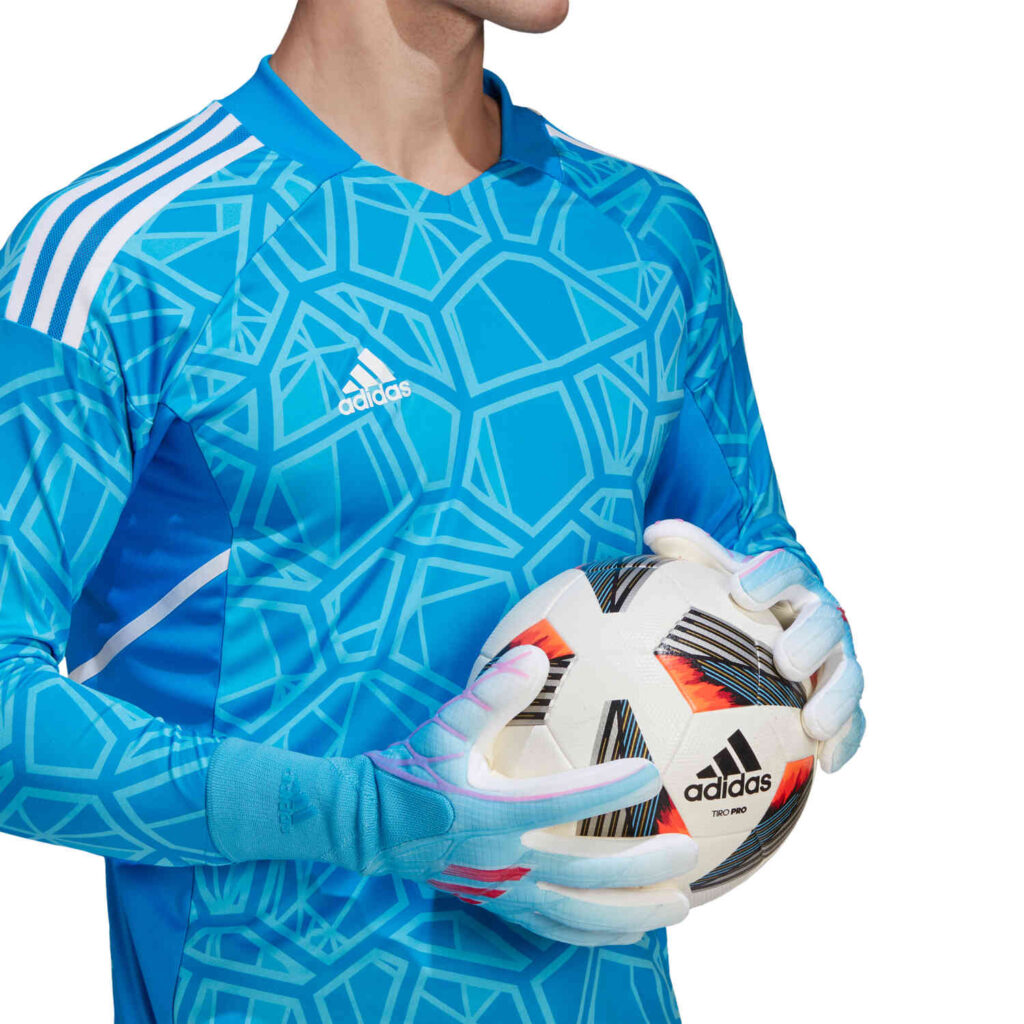 adidas X Pro Goalkeeper Gloves Sapphire Edge SoccerPro