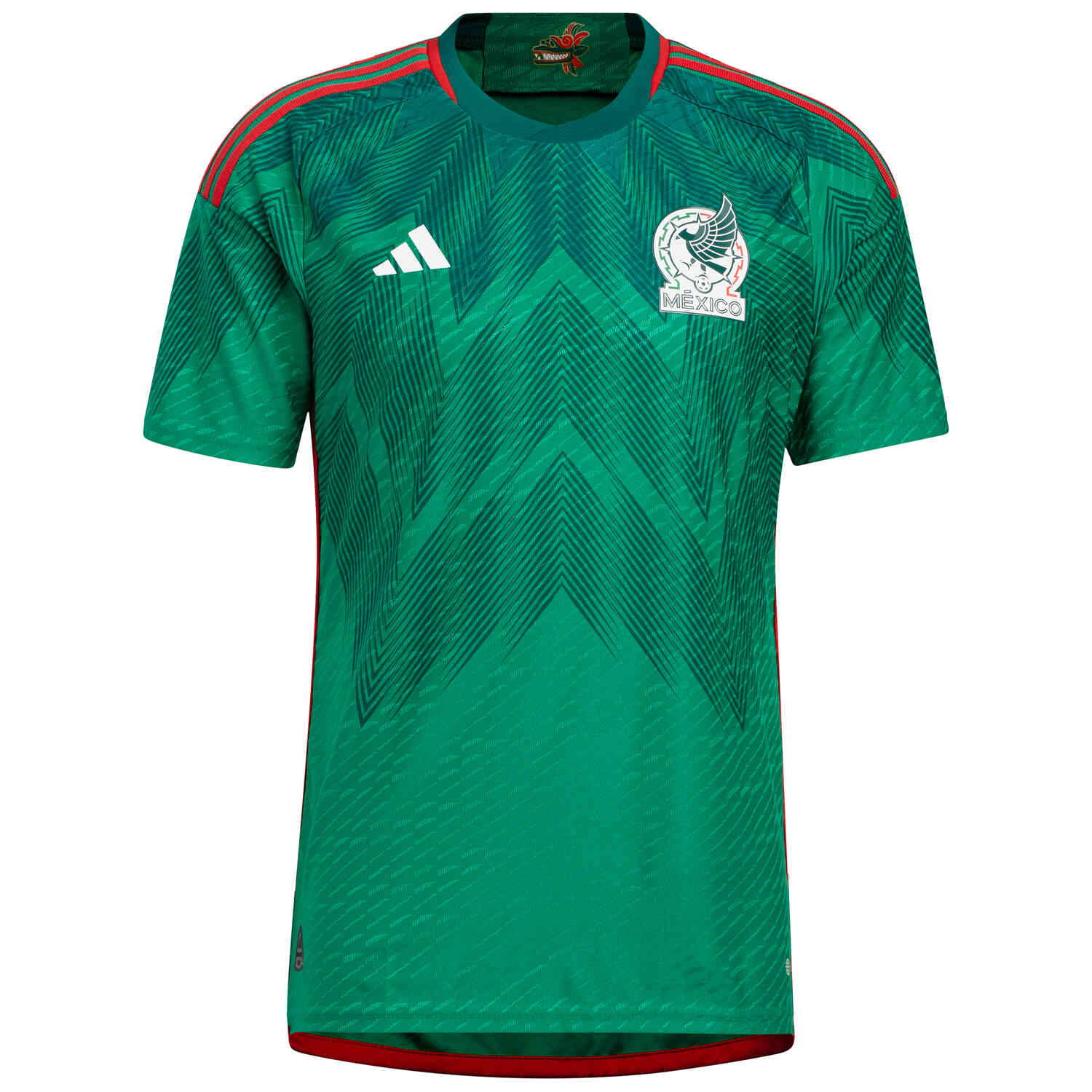 adidas Mexico Home Authentic Jersey 2022 SoccerPro