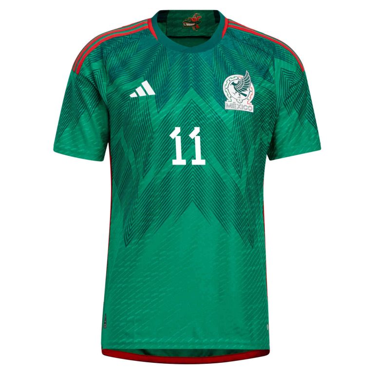 2022 adidas Diego Lainez Mexico Home Authentic Jersey - SoccerPro