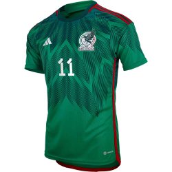 2021 adidas Diego Lainez Mexico Home Jersey - SoccerPro