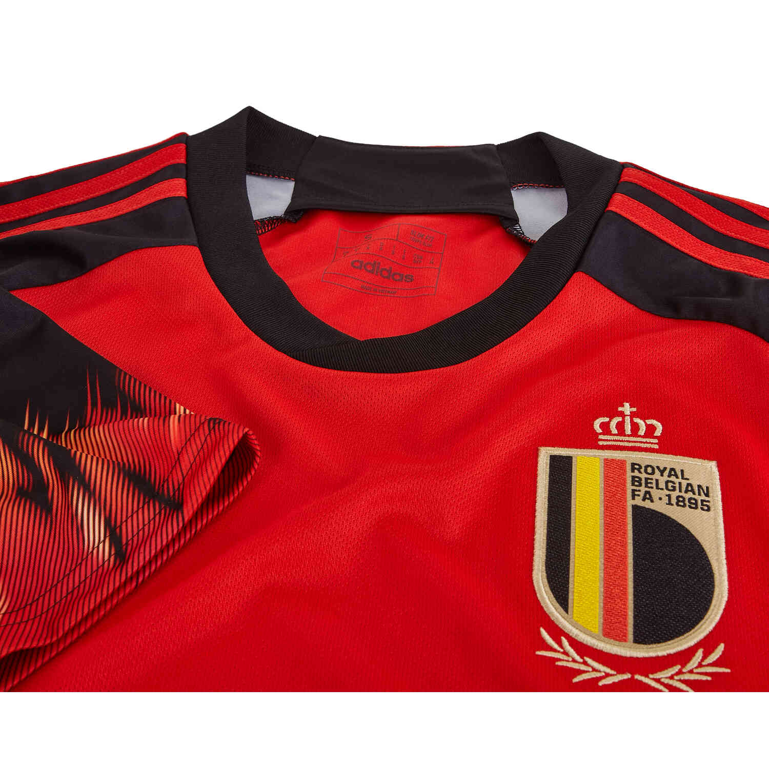 Belgium 2020 2021 Home Football Shirt Soccer Jersey Adidas Size