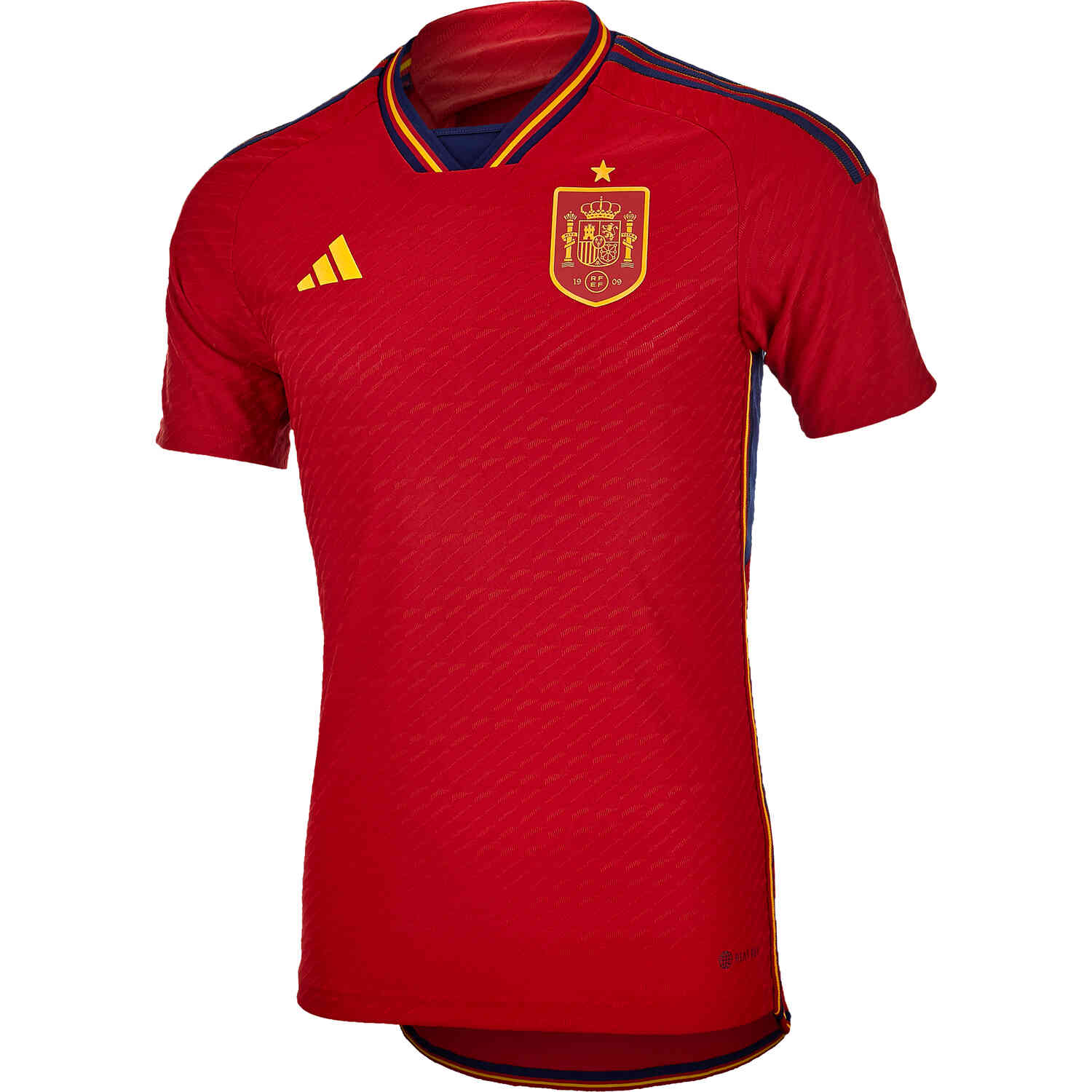 2022 adidas Spain Home Authentic Jersey SoccerPro