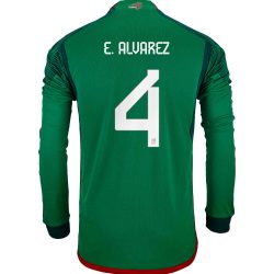 2022 adidas Edson Alvarez Mexico Away Authentic Jersey - SoccerPro