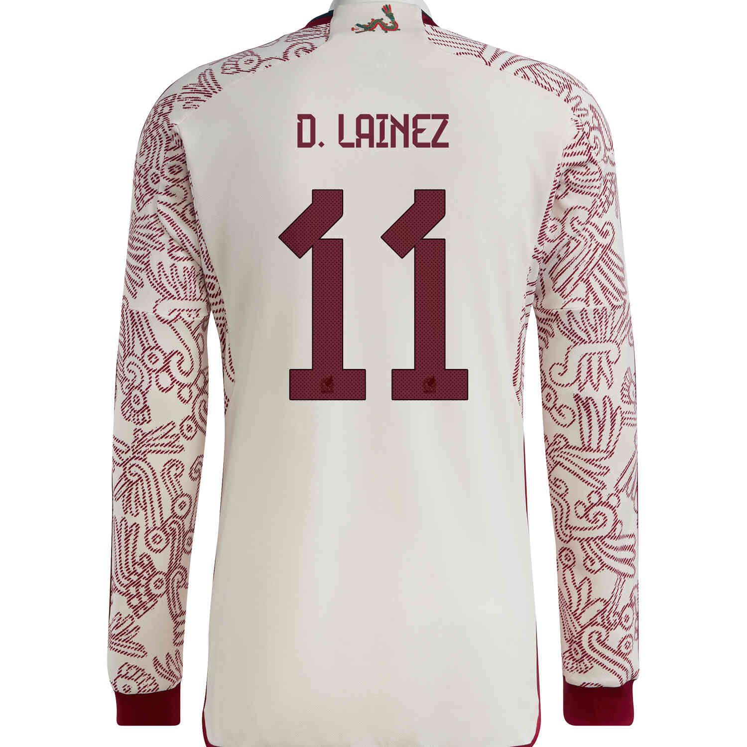 2022 adidas Diego Lainez Mexico Home Jersey - SoccerPro