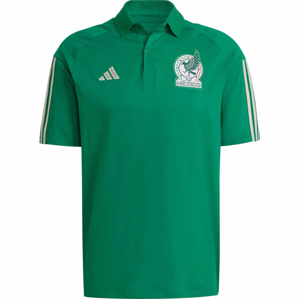 adidas Mexico Lifestyle Polo - Tiro Off-Pitch - SoccerPro