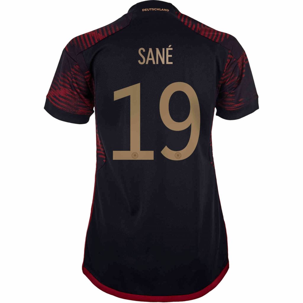 2022 Womens adidas Leroy Sane Germany Away Jersey - SoccerPro