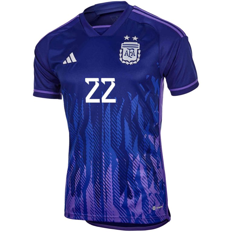 2022 adidas Lautaro Martinez Argentina Away Jersey - SoccerPro