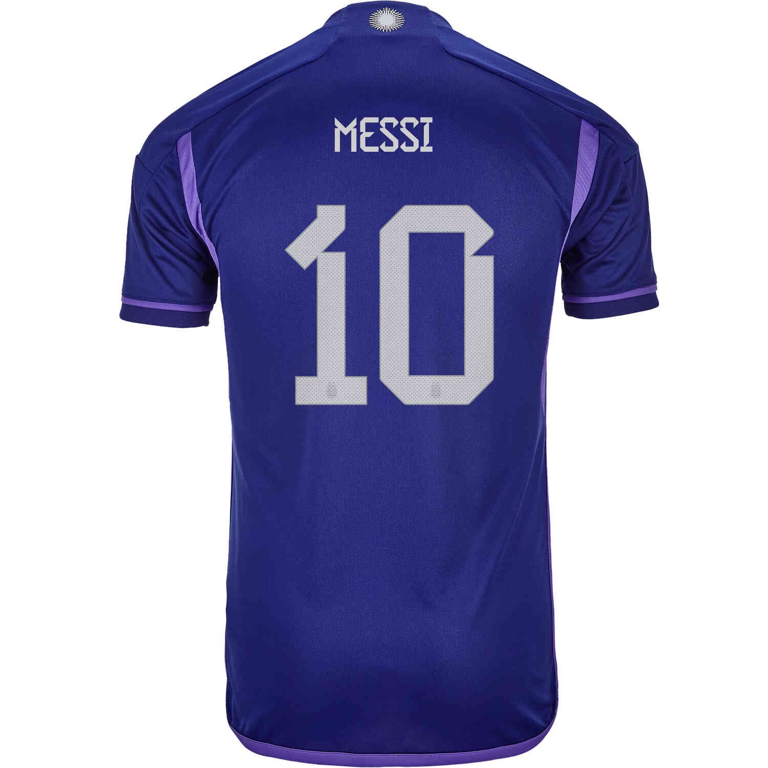 2022 adidas Lionel Messi Argentina Away Jersey - SoccerPro
