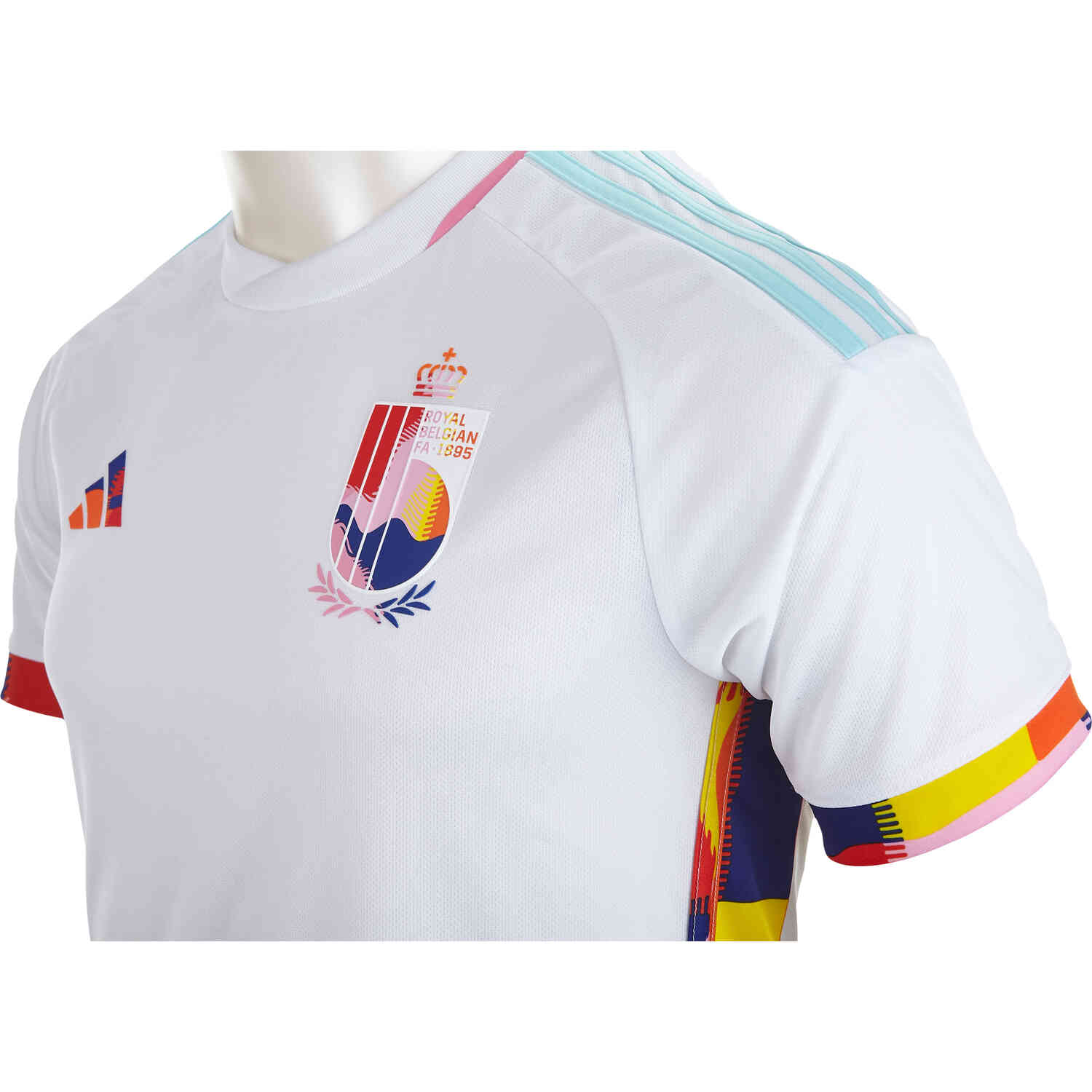 Adidas Belgium 2022 Away Jersey (White)