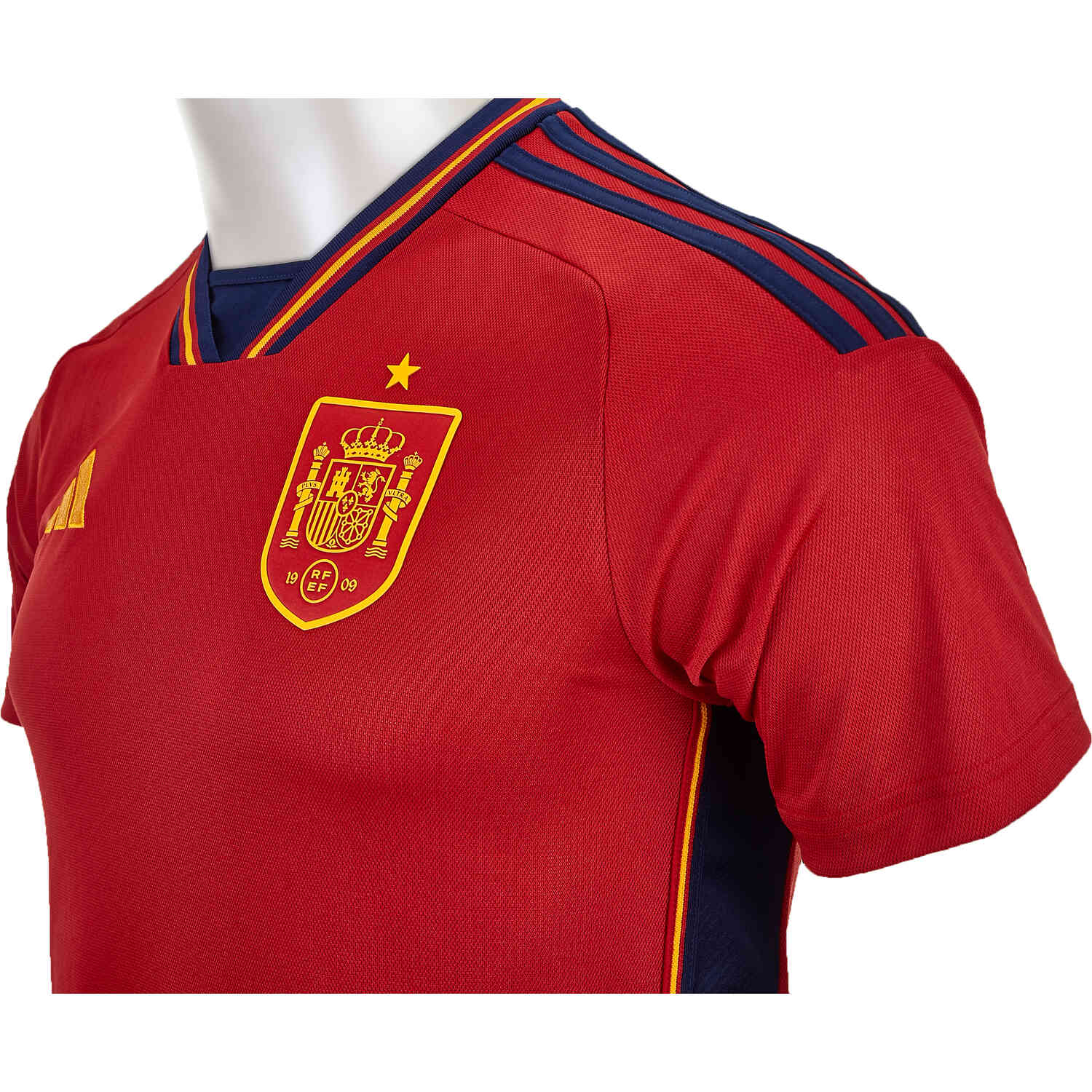 Adidas Spain Soccer Jersey 2022 WorldCup QATAR Red Men's Size M # HL1970