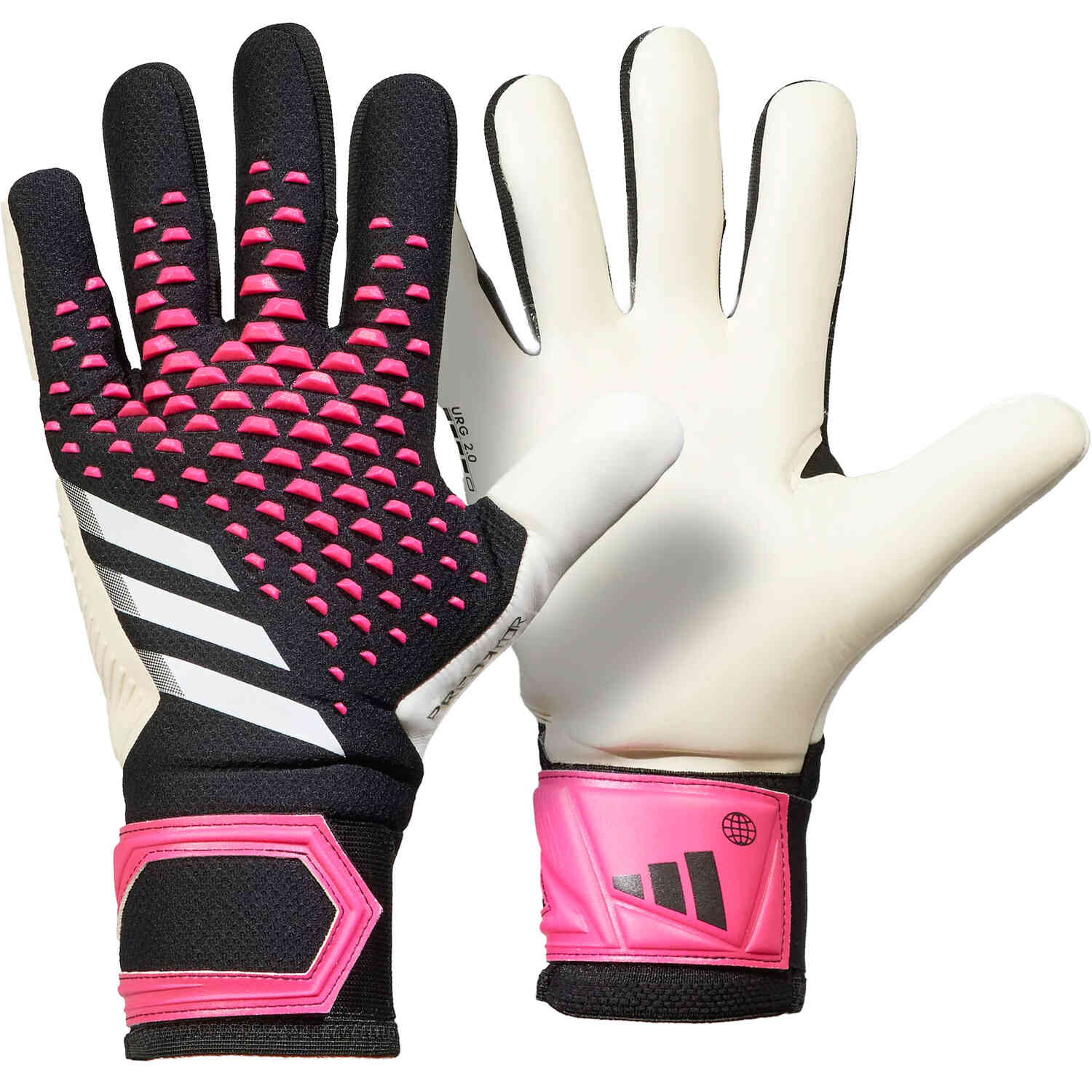 adidas Predator Pro Goalkeeper Gloves - Black/Pink