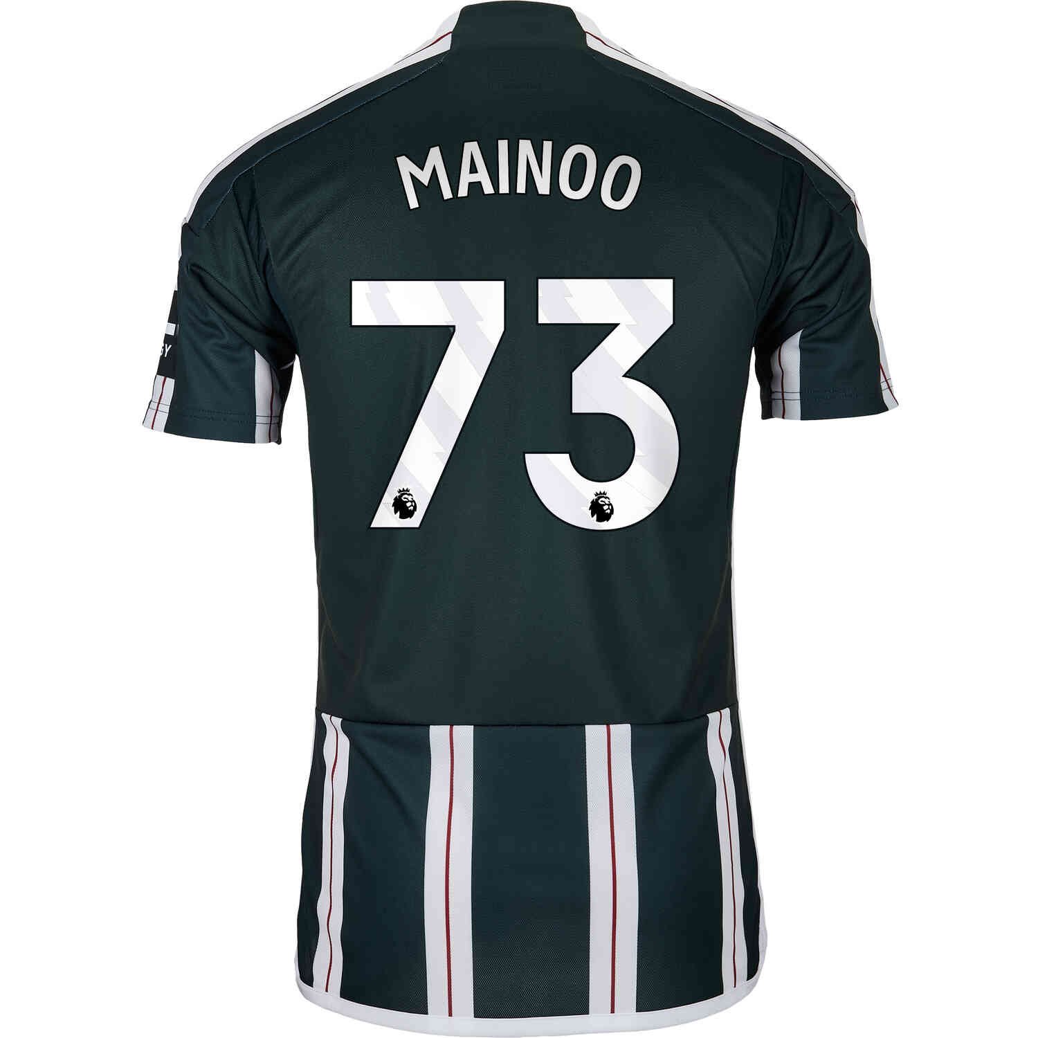 2023/24 Adidas Kobbie Mainoo Manchester United Away Jersey - SoccerPro