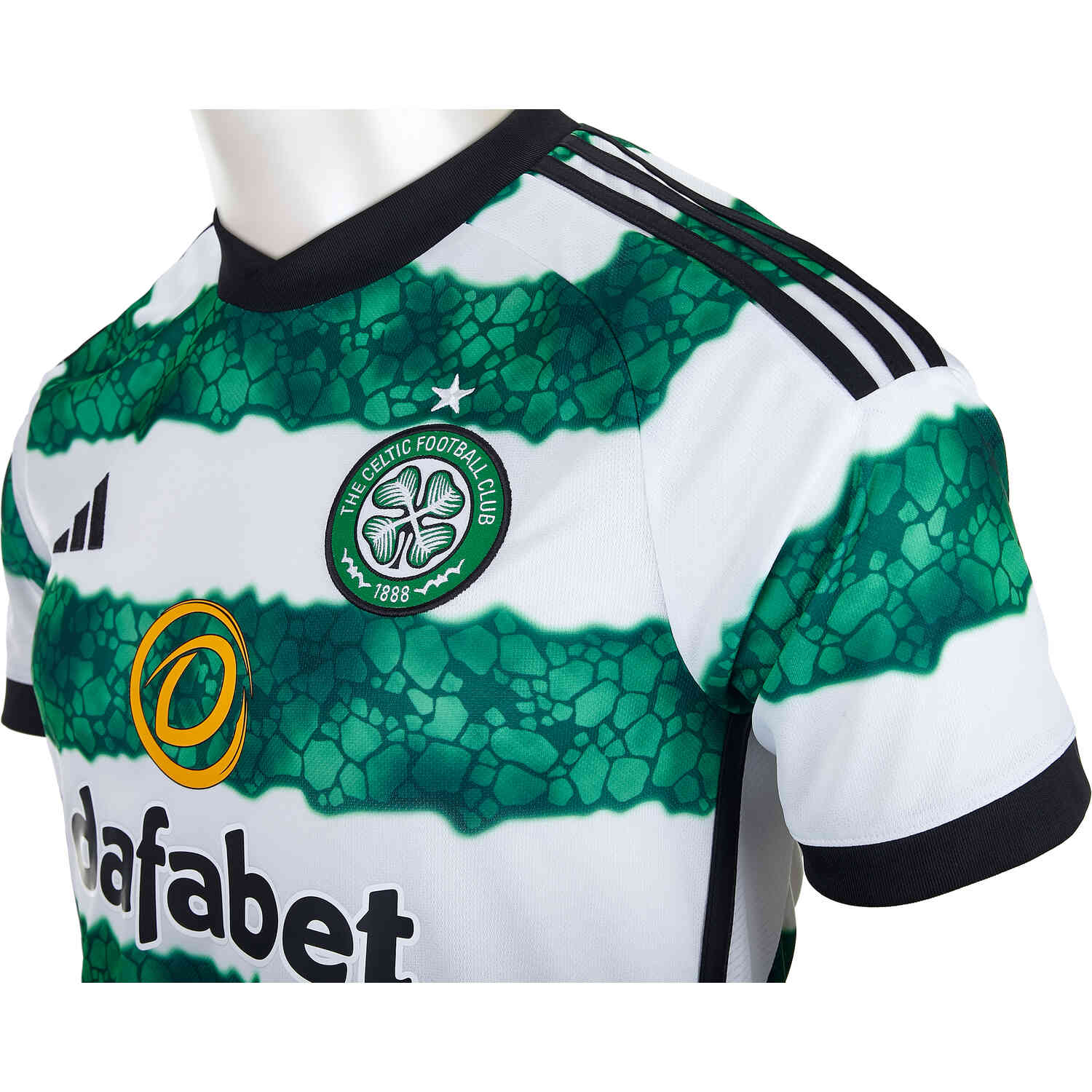 Adidas Celtic Mens 2023/24 Home Shirt with Long Sleeves