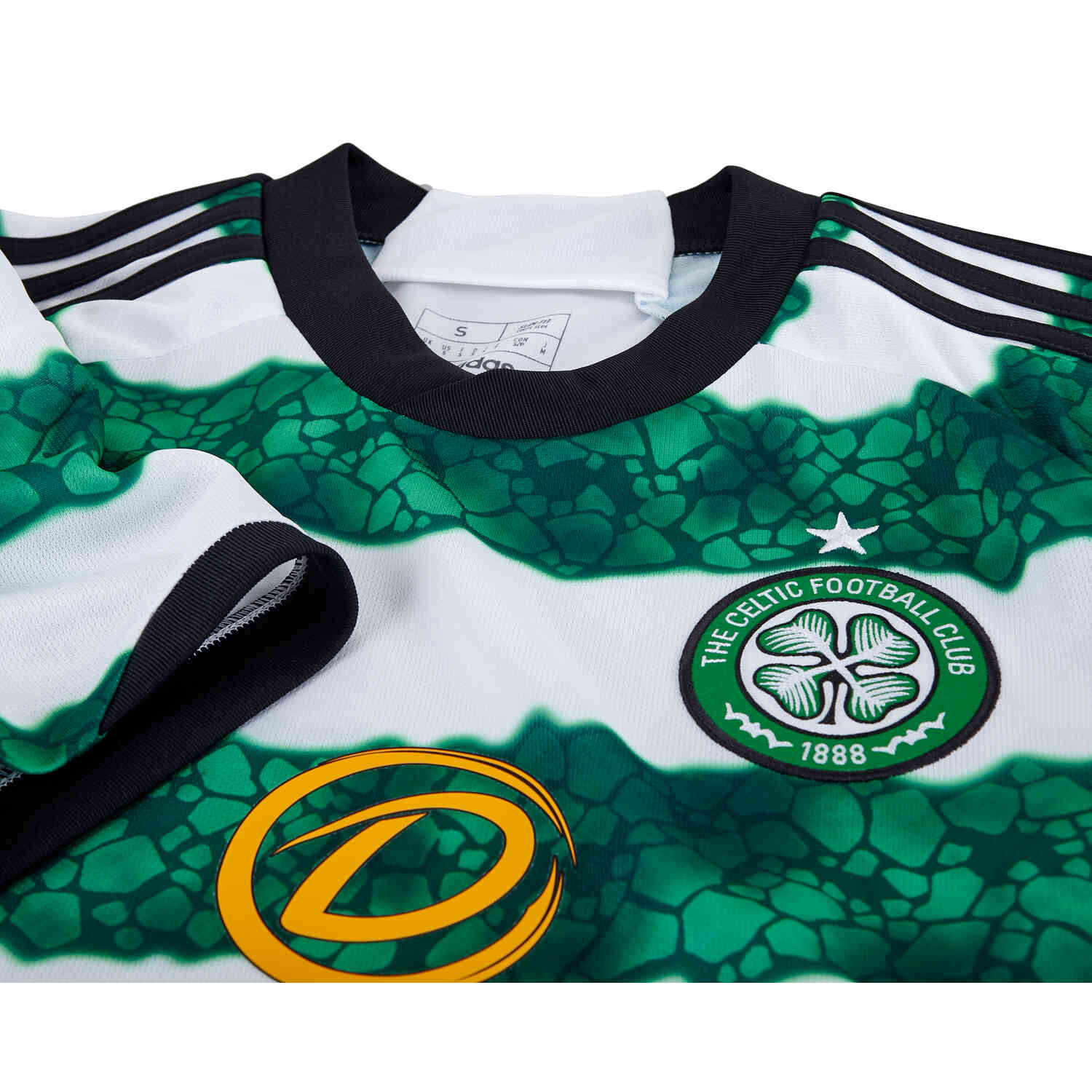Adidas Men's Celtic FC Third Jersey 23/24 Green/Green / L