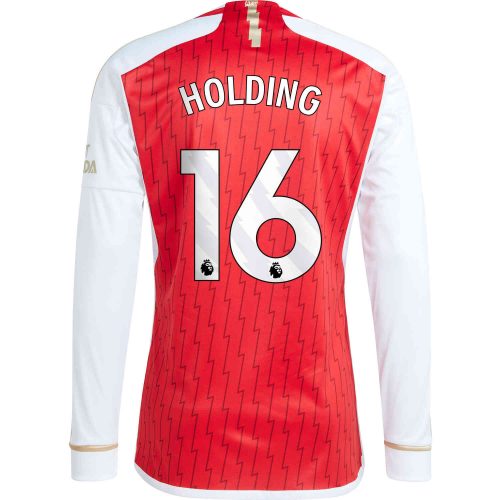 2023/24 adidas Rob Holding Arsenal L/S Home Jersey