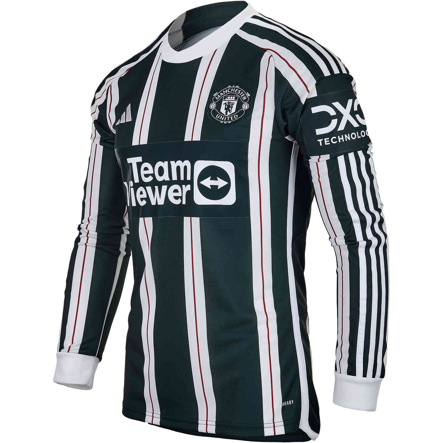 2023/2024 adidas Manchester United L/S Away Jersey - SoccerPro