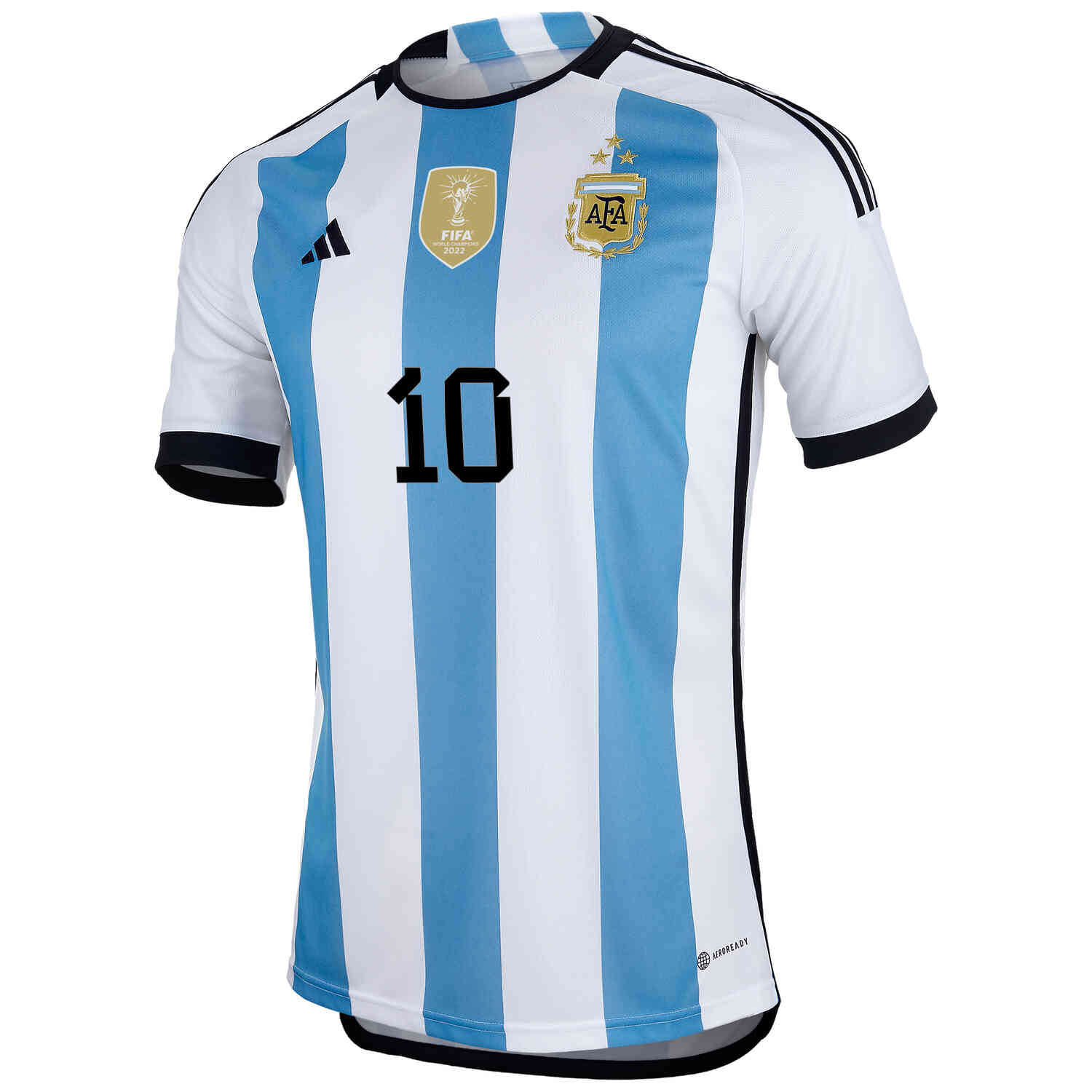 princesa moneda Intuición 2022 Lionel Messi 3-Star adidas Argentina Home Jersey - SoccerPro