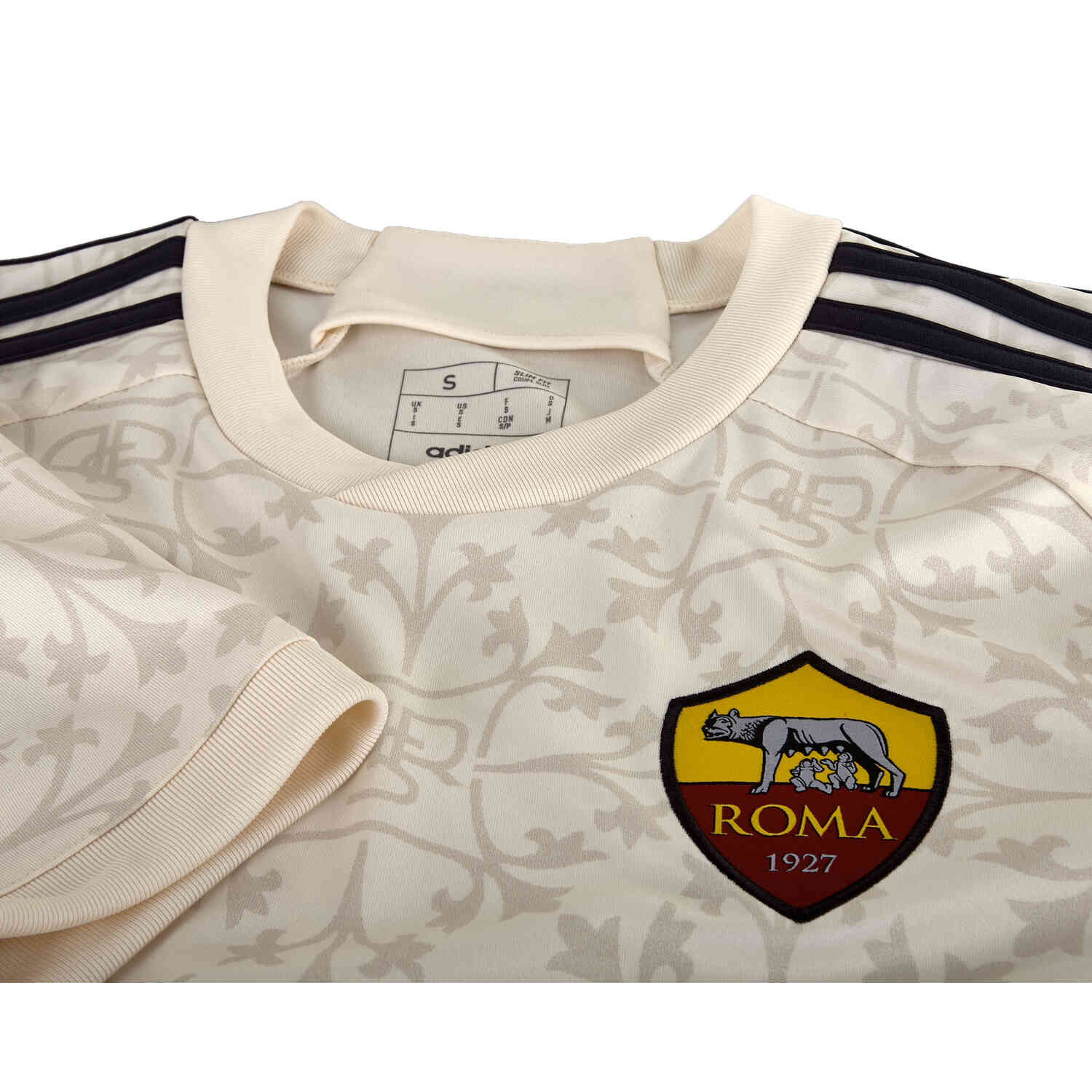 adidas AS Roma Away Jersey incl. SPQR Sponsor 2023-2024