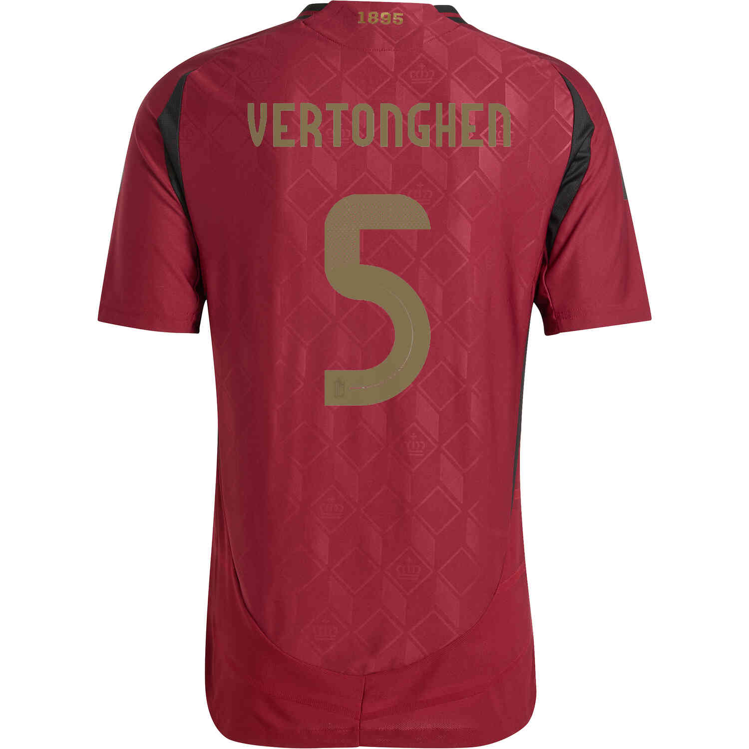 2024 adidas Jan Vertonghen Belgium Home Authentic Jersey - SoccerPro