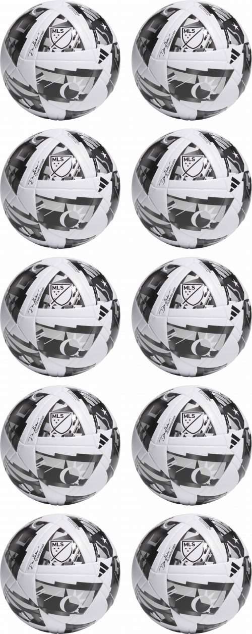 adidas MLS League NFHS Soccer Ball - 10 Ball Bundle