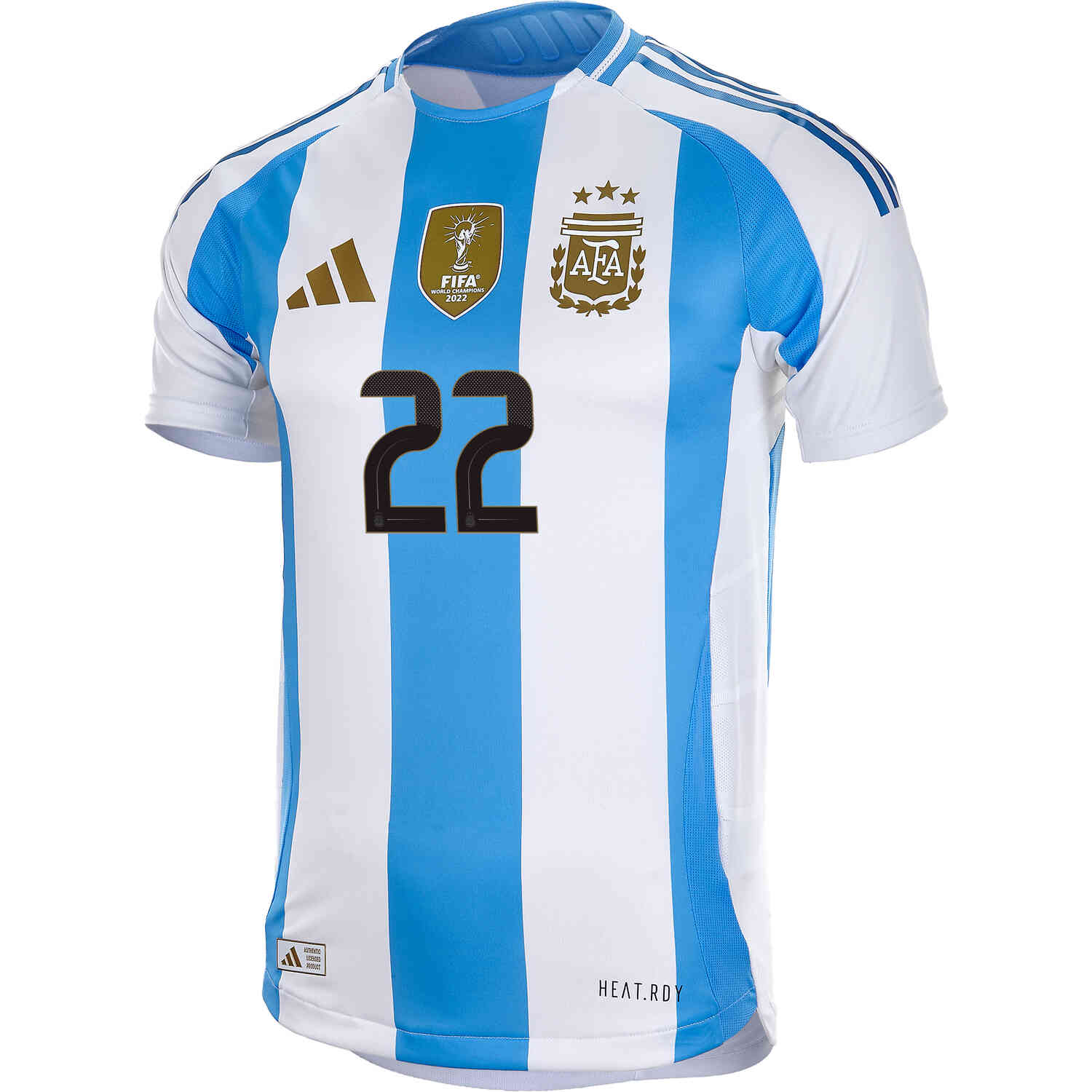 2024 adidas Lisandro Martinez Argentina Home Authentic Jersey - SoccerPro