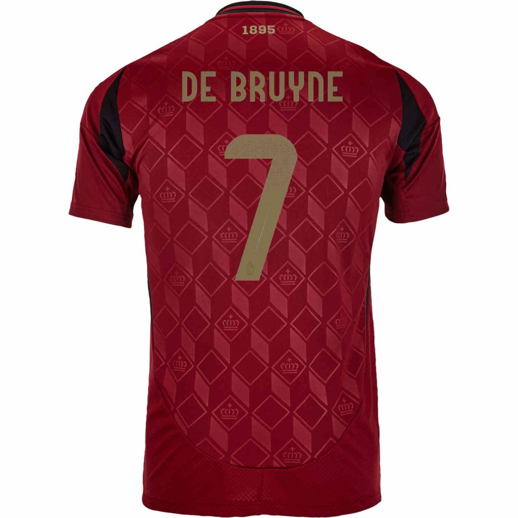 2024 adidas Kevin De Bruyne Belgium Home Jersey - SoccerPro