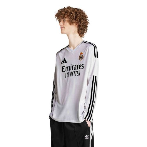 2024/25 adidas Real Madrid L/S Home Jersey