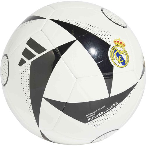 adidas Real Madrid Club Soccer Ball – White & Black