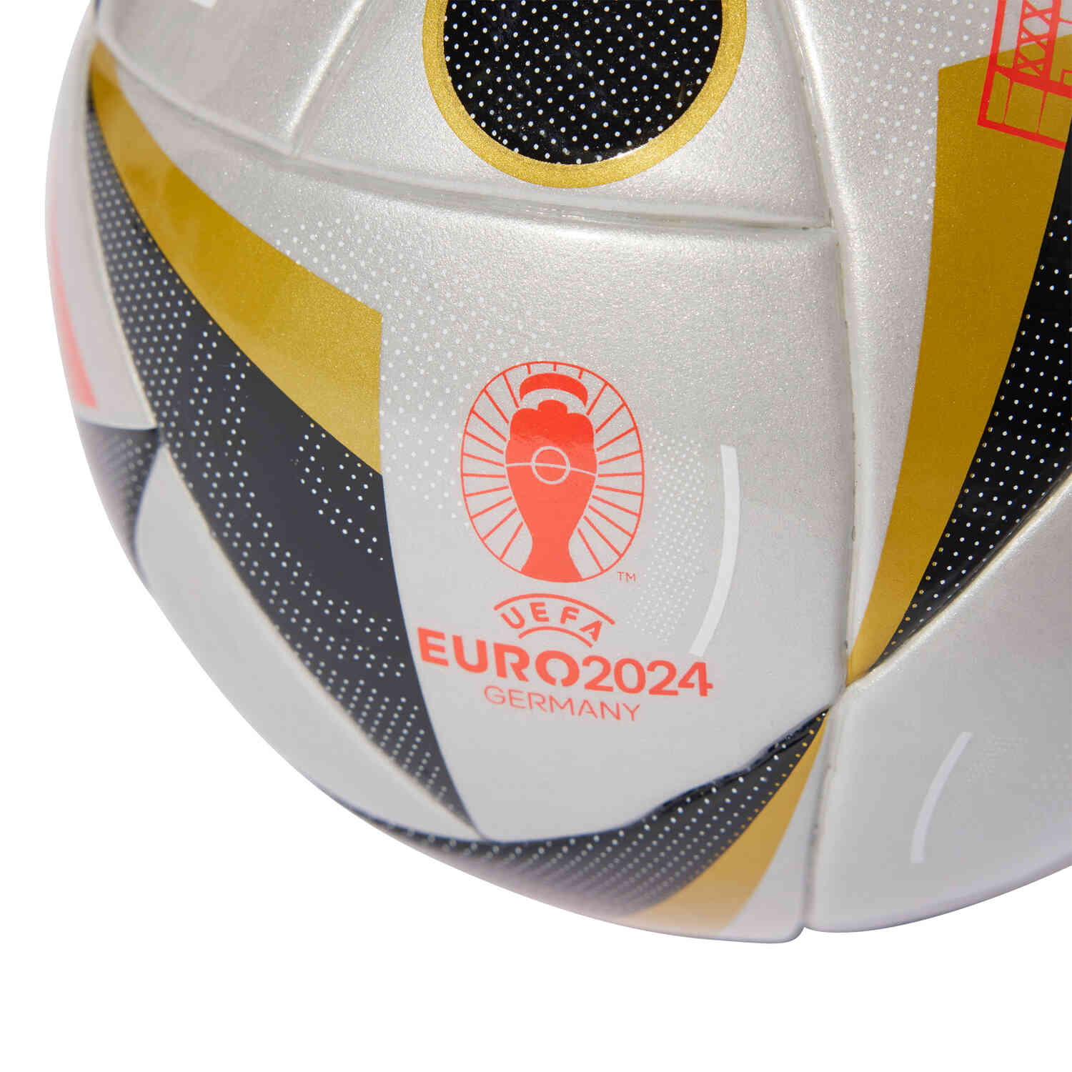 adidas Euro24 Skills Soccer Ball - White & Black with GloBlu - SoccerPro