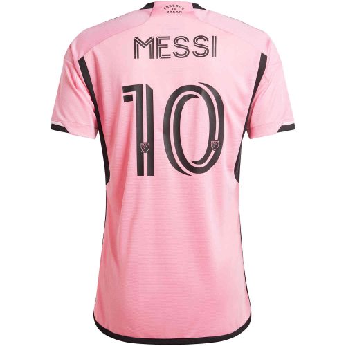 adidas 2024/25 Messi Inter Miami Home Authentic Jersey – Easy Pink