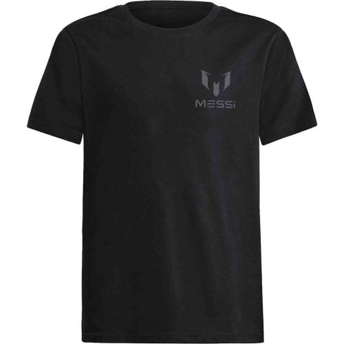 Kids adidas Lionel Messi Tonal T-shirt – Black
