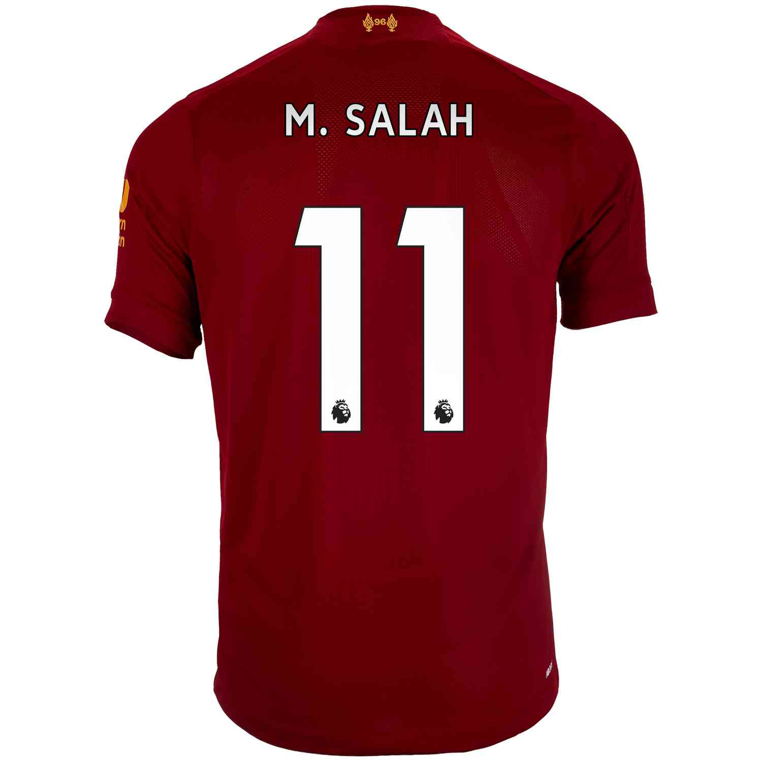 2019/20 Kids New Balance Mohamed Salah Liverpool Home Jersey - SoccerPro