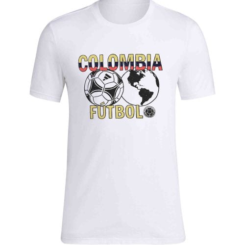 adidas Colombia Around the World T-shirt – White