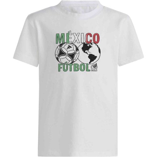 Kids adidas Mexico Around the World T-shirt - White