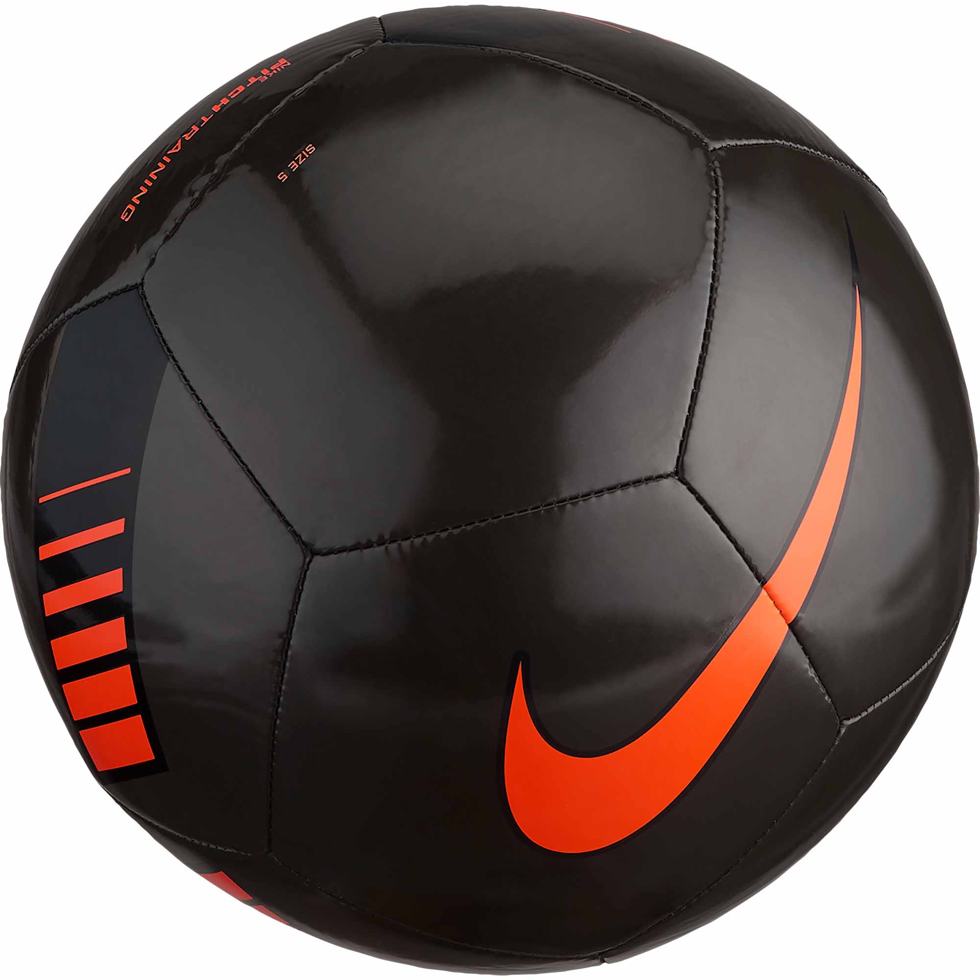 orange nike soccer ball