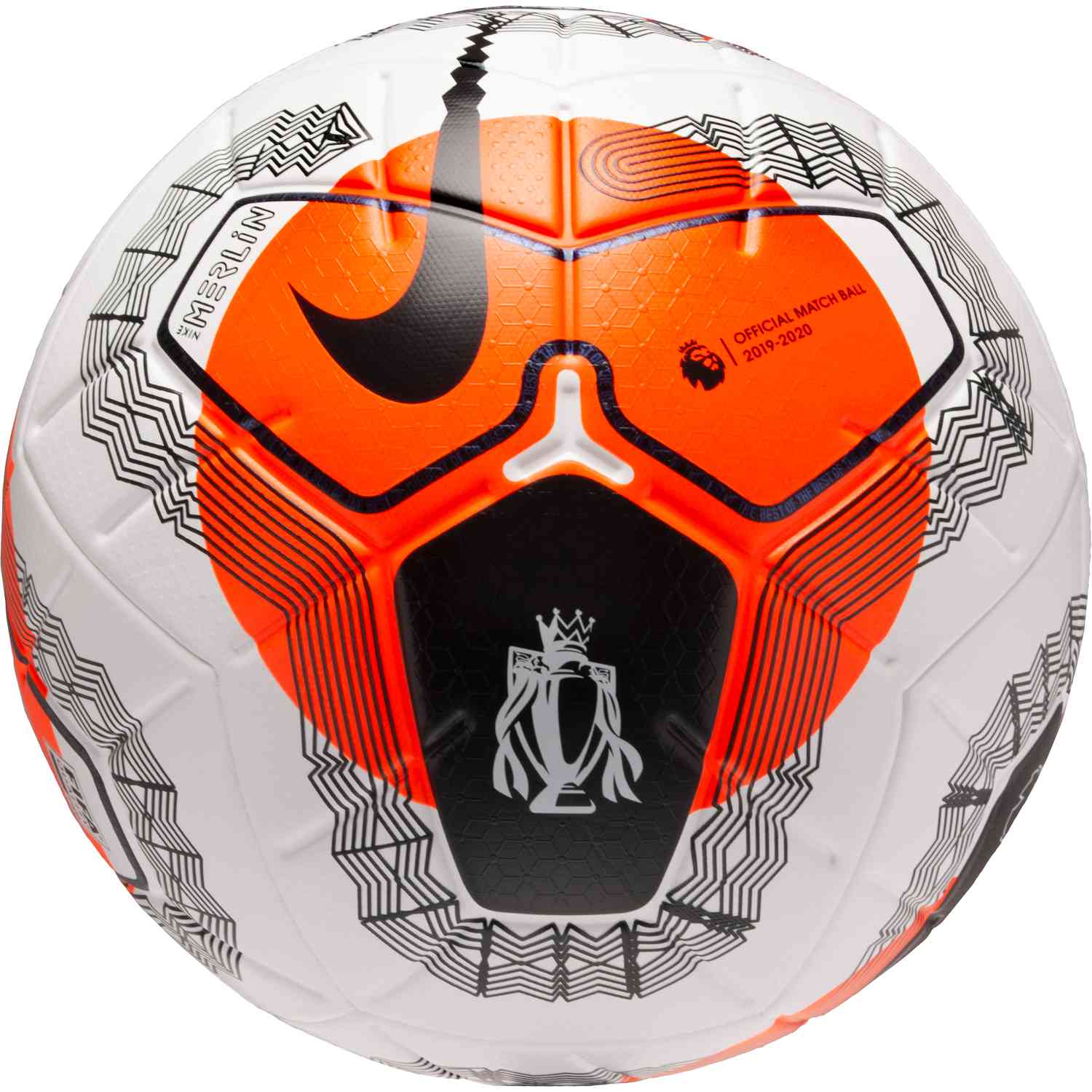 Nike Premier League Merlin Official Match Soccer Ball - White with ...