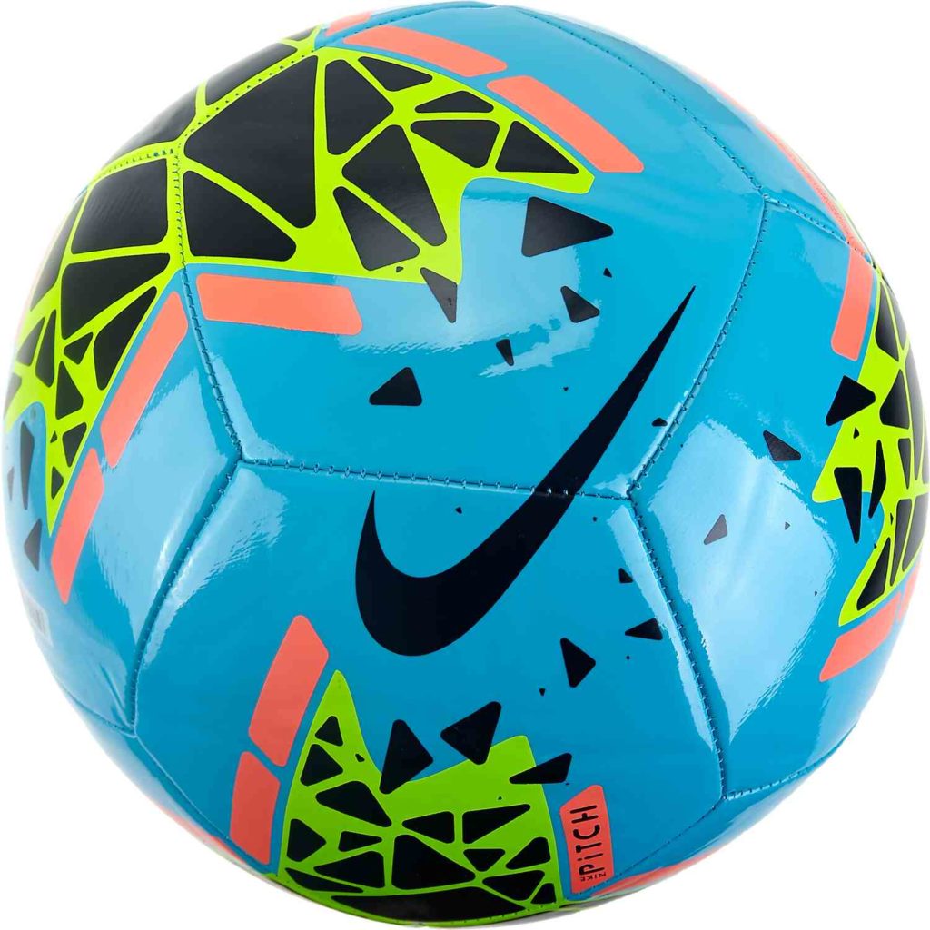 Nike Pitch Training Soccer Ball - Blue Hero/Obsidian/Bright Mango/White ...