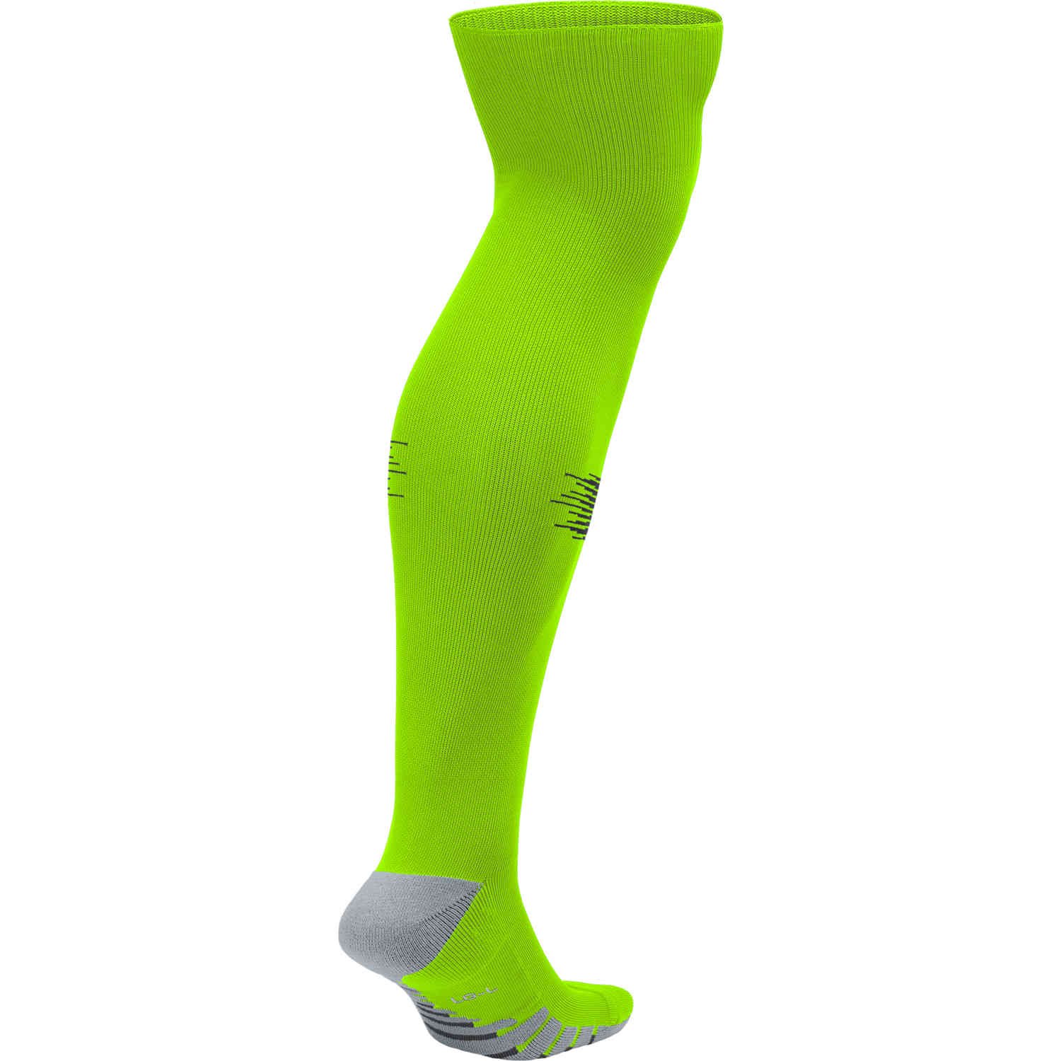 Vlucht iets Moment Nike Team Matchfit Soccer Socks - Volt/Black - SoccerPro